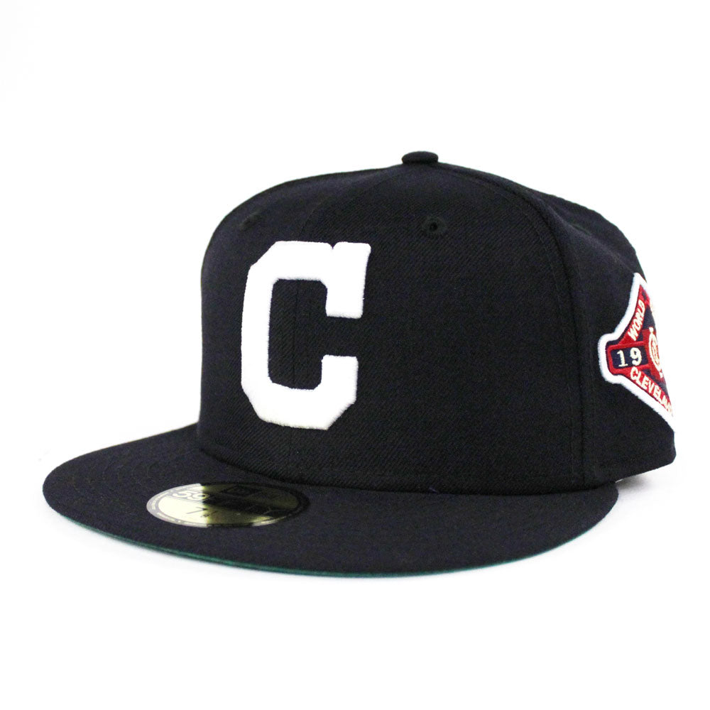 Cleveland Indians 1920 World Series 59Fifty New Era Fitted Hat (Green Under  Brim)