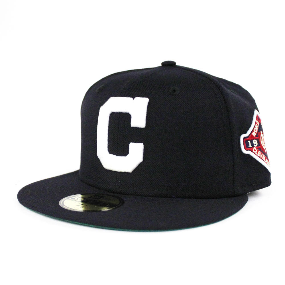 New Era “Vegas Gold” Cleveland Indians Fitted Hat