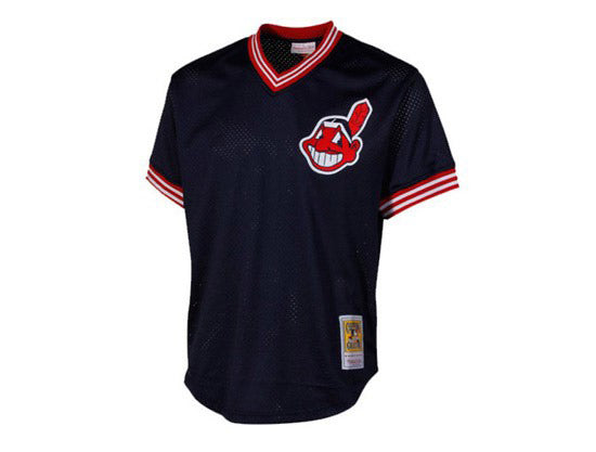 CLEVELAND INDIANS Authentic Mitchell & Ness #30 Joe Carter Cooperstown –  ECAPCITY