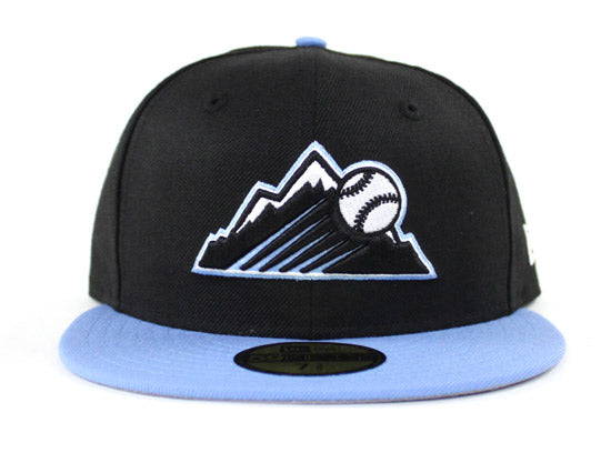 Colorado Rockies New Era 59Fifty Fitted Hat Air Jordan 6 UNC Gray Und ECAPCITY