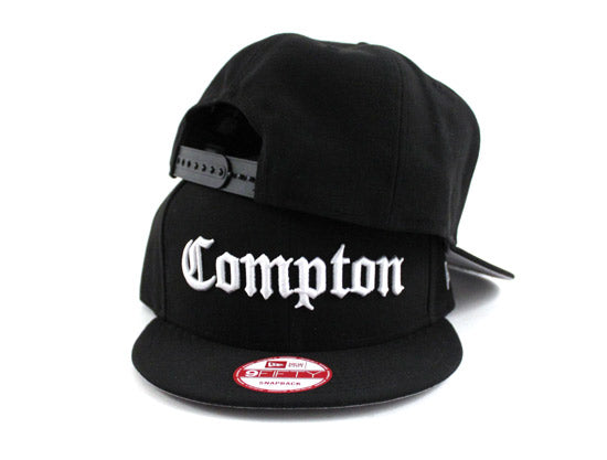 alledaags Huiswerk Smeltend Compton New Era 9fifty Snapback Hat (BLACK GRAY UNDER BRIM) – ECAPCITY