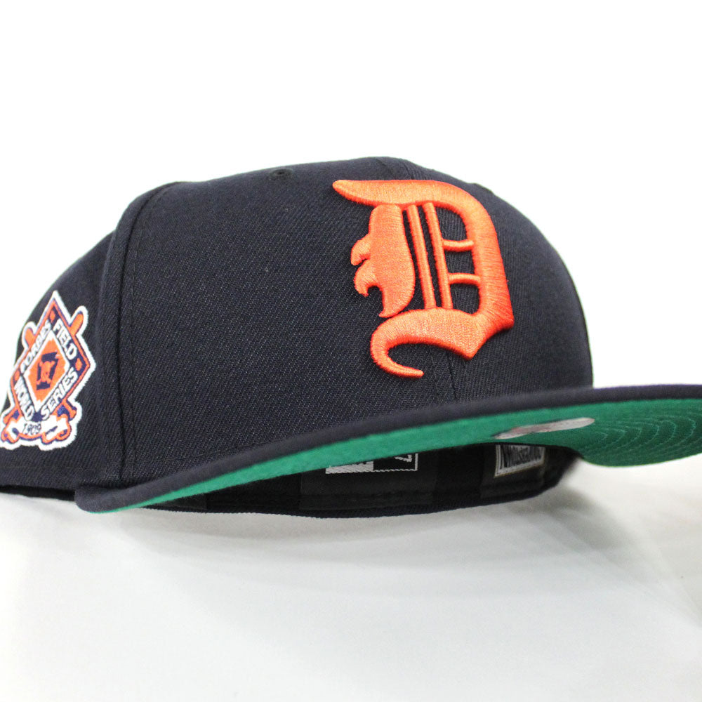 NEW ERA 59FIFTY MLB DETROIT TIGERS WORLD SERIES 1909 TWO TONE / EMERALD  GREEN UV FITTED CAP