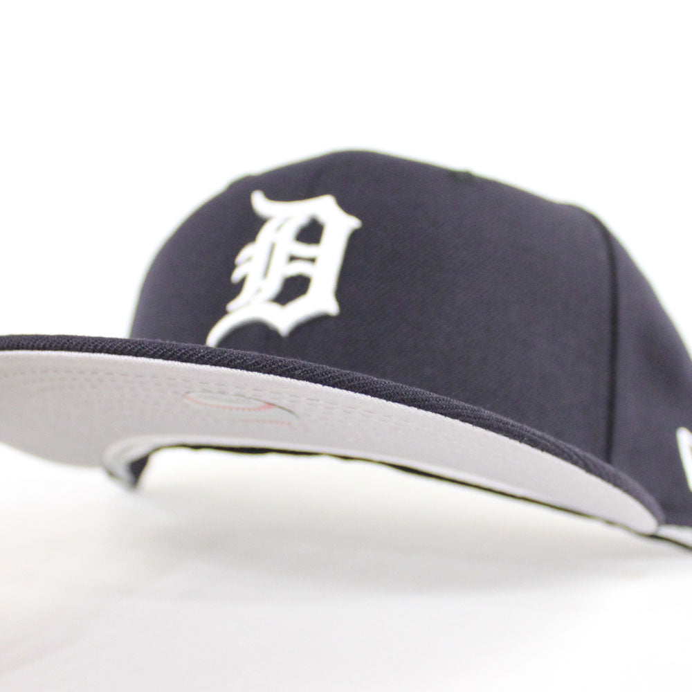 Detroit Tigers 1984 World Series New Era 59Fifty Fitted Hat Ver 2 (Navy  Gray Under Brim)