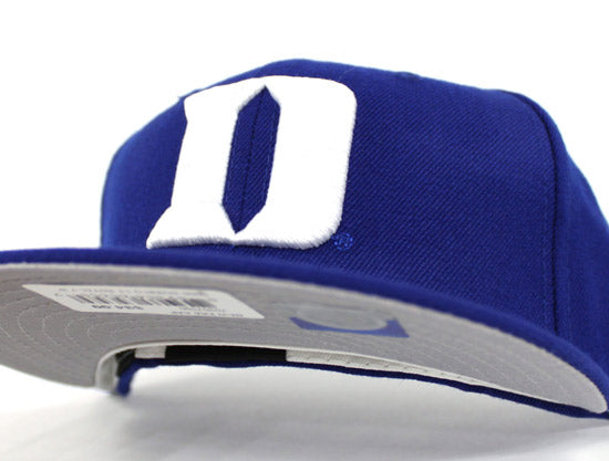 Duke Blue Devils New Era 59 Fitted Hat Size 7 3/8