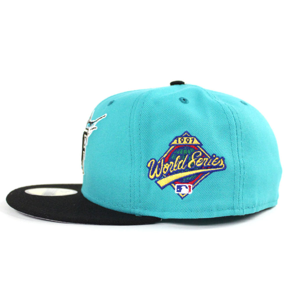 Casquette MLB Florida Marlins - Championne Du Monde 1997 - Logo 7 - Taille Ajustable