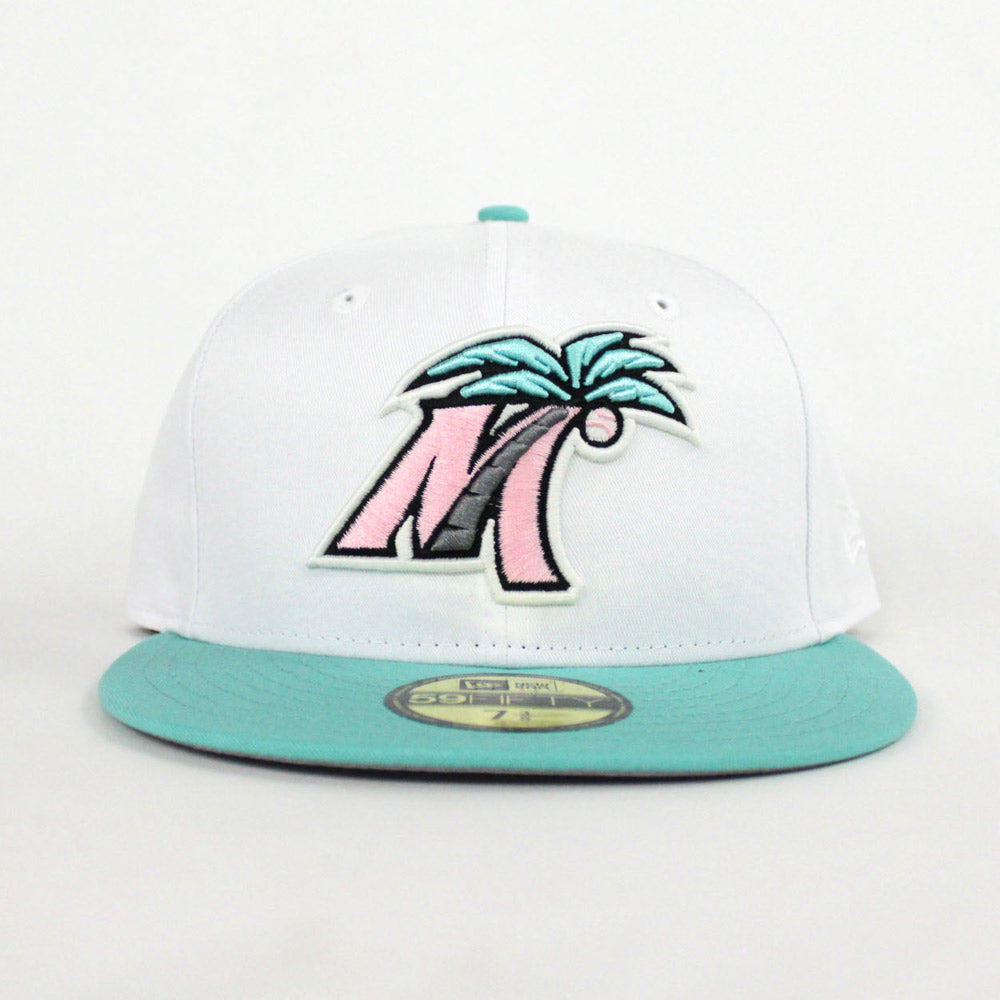 Fort Myers Miracle New Era 59fifty Fitted Hat (South Beach Color Gray –  ECAPCITY