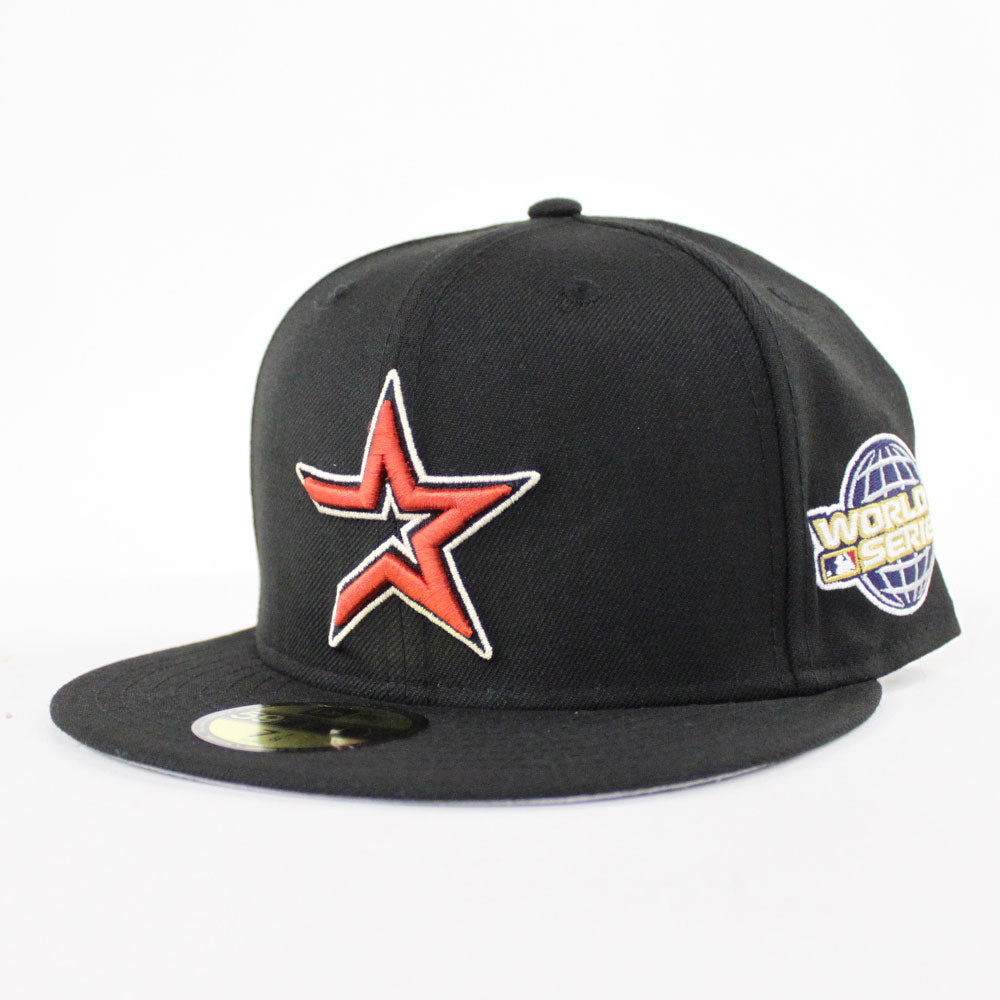 Houston Astros 2005 World Series New Era 59Fifty Fitted Hat (Gray Under  Brim) - Astros New Era Caps - Green Under Visor Fitteds – ECAPCITY