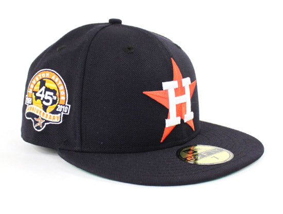 New Era Houston Astros Beer Pack 45th Anniversary Patch Hat Club Exclusive 59FIFTY Fitted Hat Kelly Green/Black