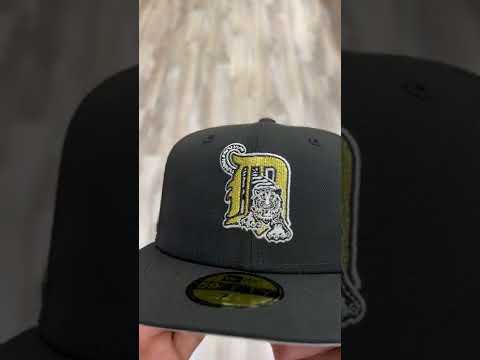 Chapeau New Era Detroit Tigers 59FIFTY - Daim, Patch All Star Game 1951 - Taille 7 1/4