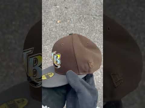 Tampa Bay Devil Rays TROPICANA FIELD New Era 59Fifty Fitted Hat (Walnu ...