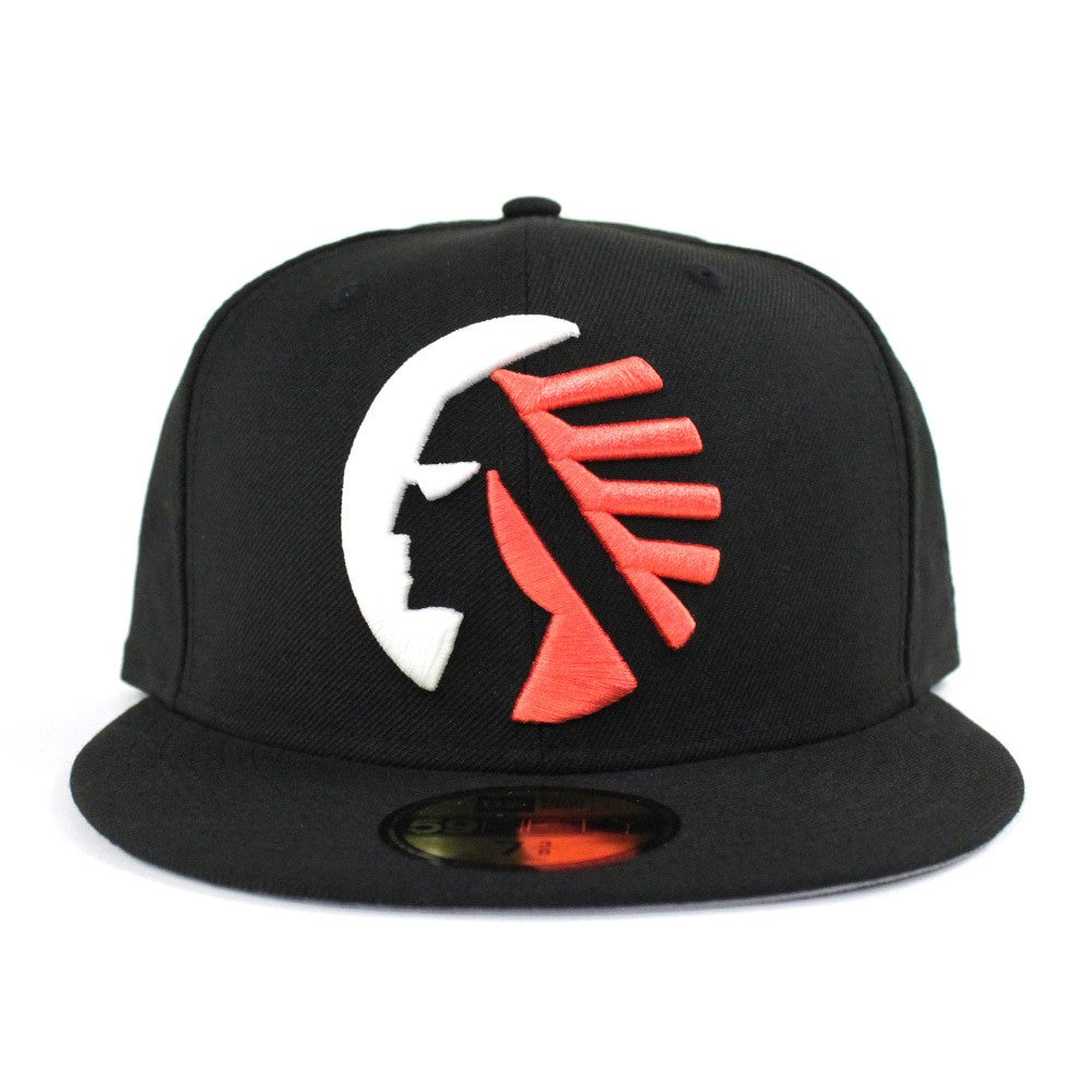 Memphis Chicks New Era 59Fifty Fitted Hats (Jordan 6 Retro Black Infrared  Gray Under Brim)