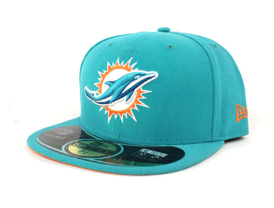 Miami Dolphins NFL New Era 59Fifty Fitted Hat Team Color miami dolphins nfl new era 59fifty fiited ECAPCITY