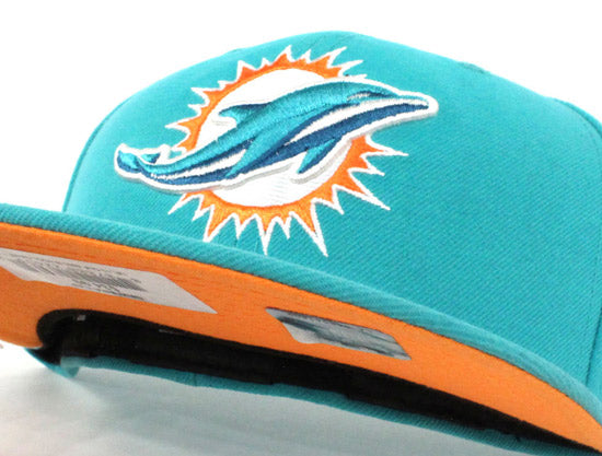 Miami Dolphins NFL New Era 59Fifty Fitted Hat (Team Color