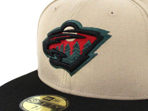 Minnesota Wild New Era 59Fifty Fitted Hats Gucci Color ECAPCITY