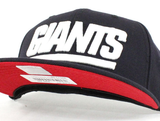 New York Giants New Era 59Fifty Fitted hat (Navy Red Under Brim) – ECAPCITY
