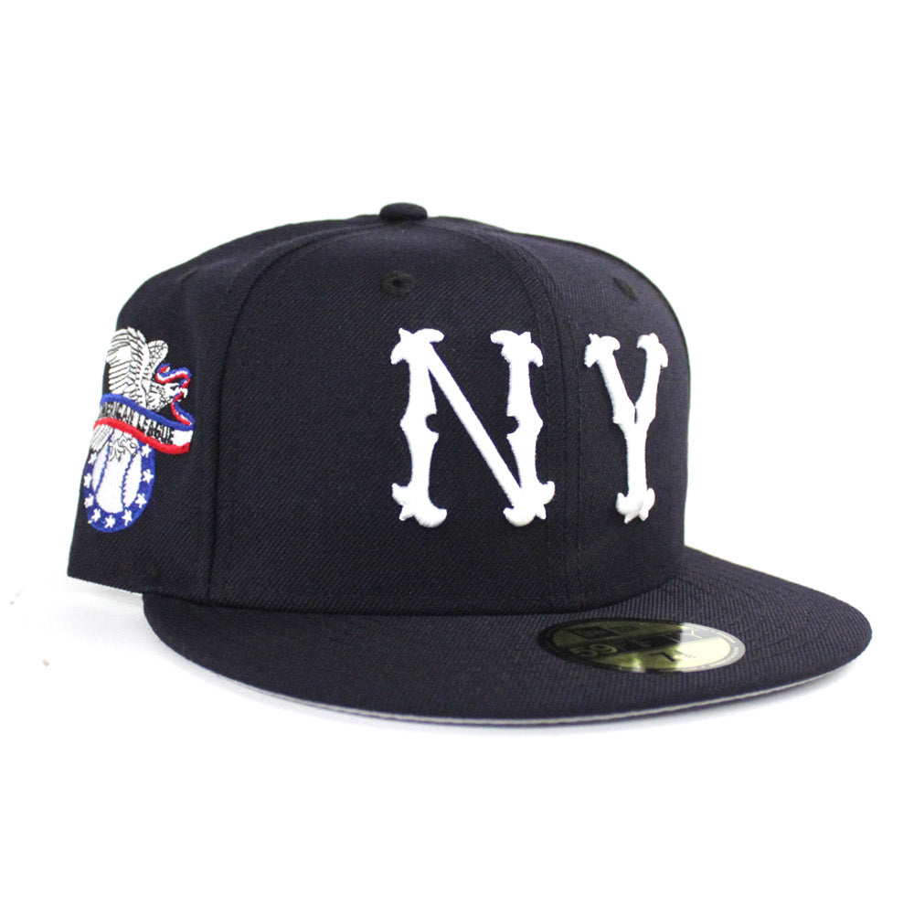 New York Highlanders New Era 59Fifty Fitted Hat (Navy Gray Under Brim) –  ECAPCITY