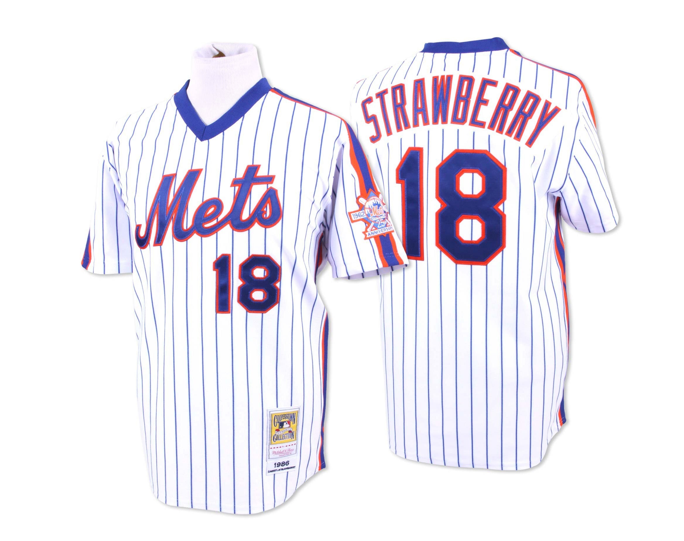 Vintage Mitchell & Ness NY Mets Darryl Strawberry Jersey Size 52 XL/XXL 2XL