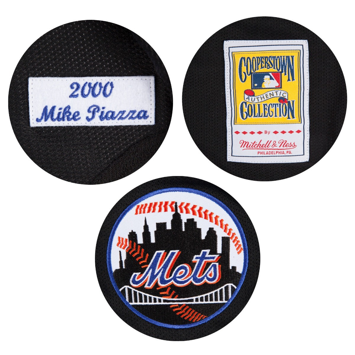 Mike Piazza New York Mets Mitchell & Ness Cooperstown Collection