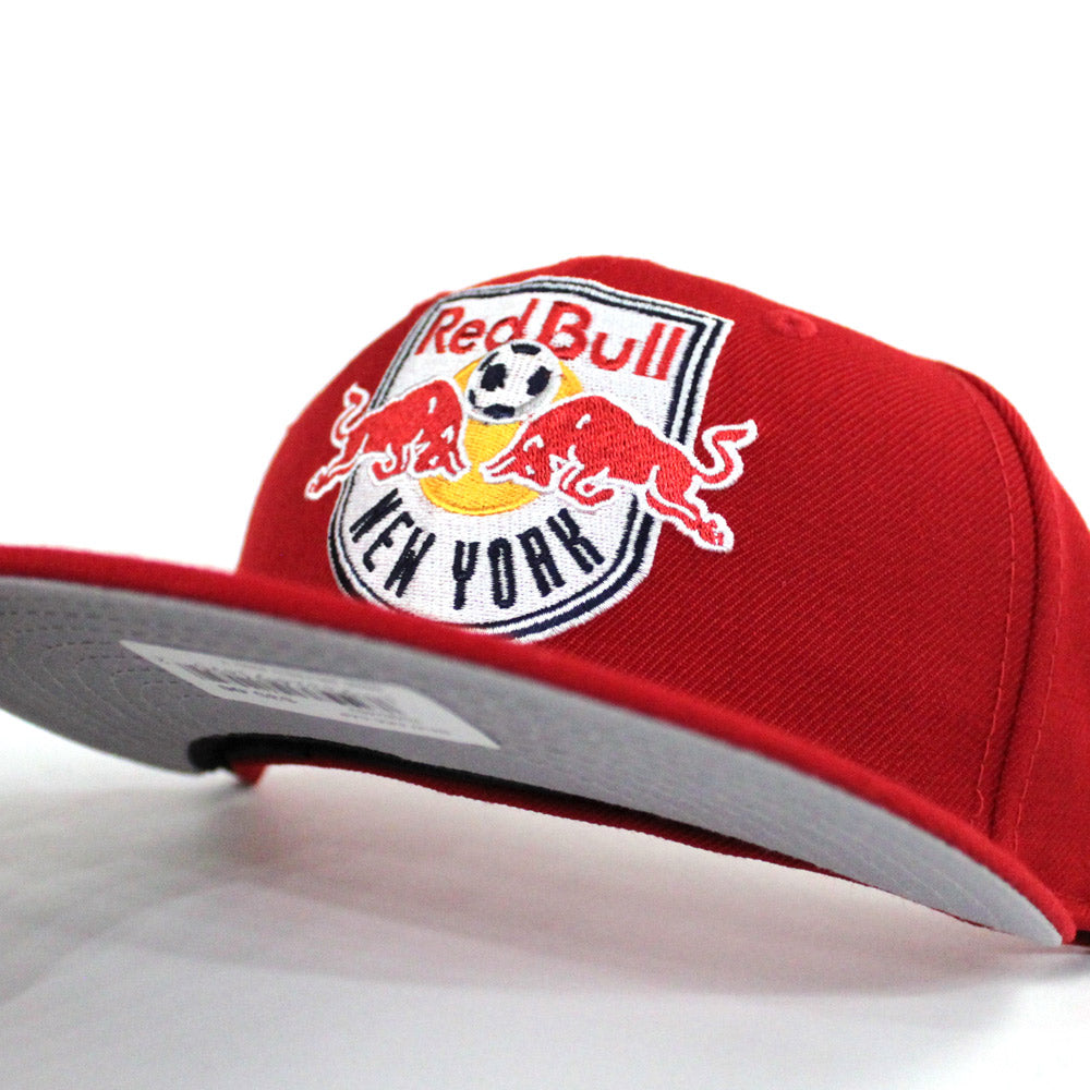 New York Red New Era Fitted Hat (Red Gray Under Brim) – ECAPCITY