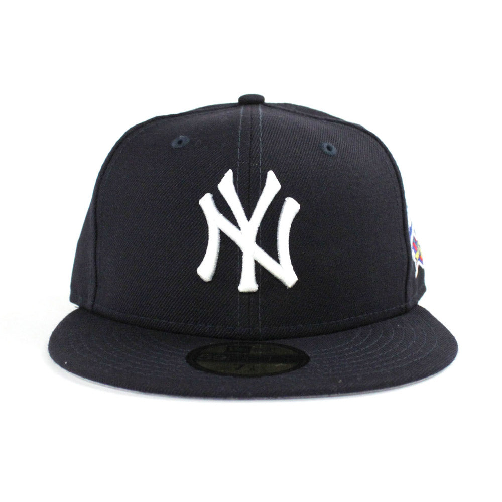 New York Yankees 1998 World Series New Era 59Fifty Fitted Hat (Gray Un –  ECAPCITY
