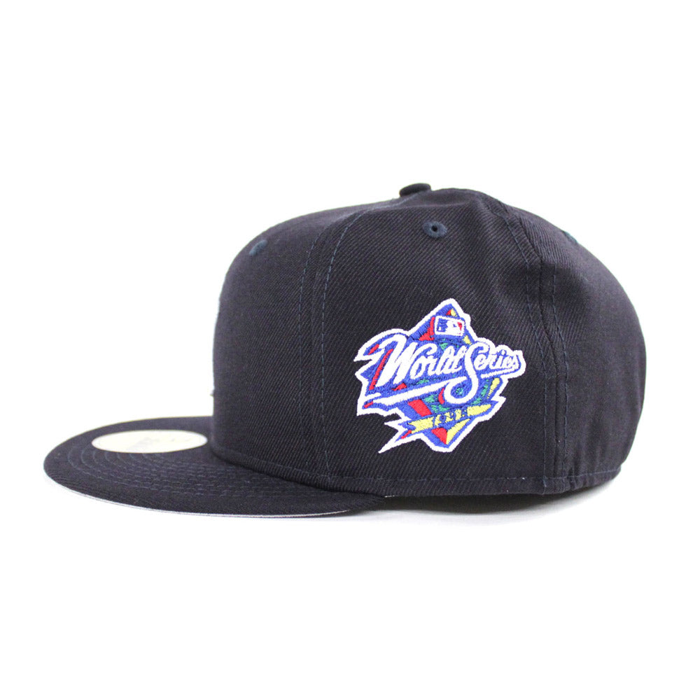 New York Yankees 1998 World Series 59Fifty New Era Fitted Hat (Brown Pink  Under Brim)