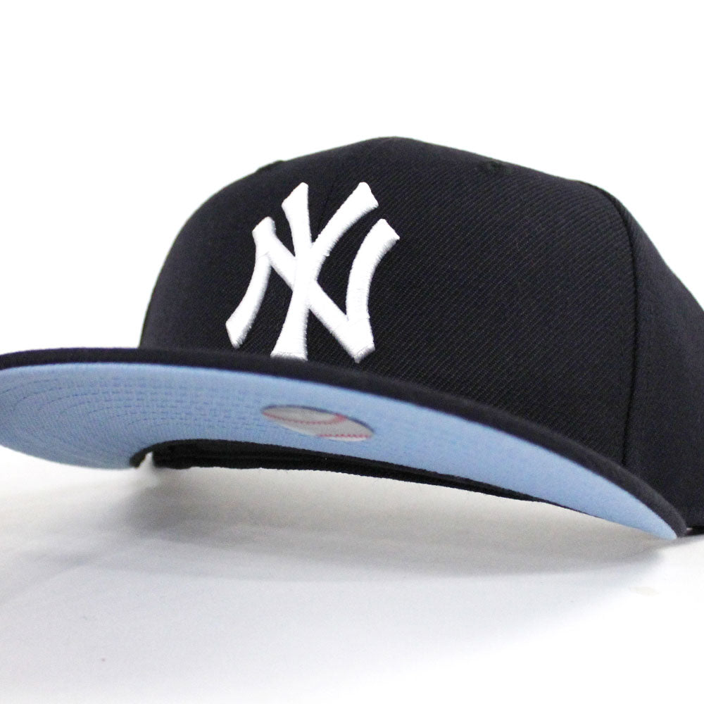 Light blue brim fitted Clearance