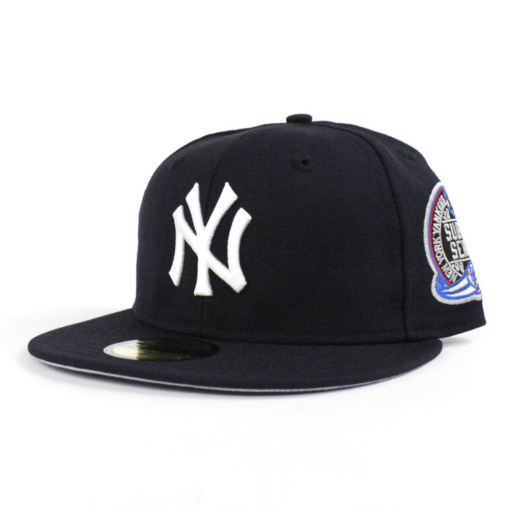 New York Yankees Subway Series New Era 59FIFTY Fitted Hats (Navy Gray Under BRIM) 7
