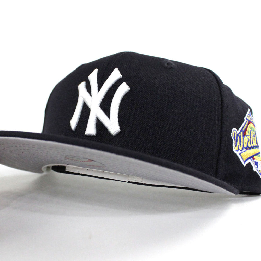Gray brim mlb hats Clearance