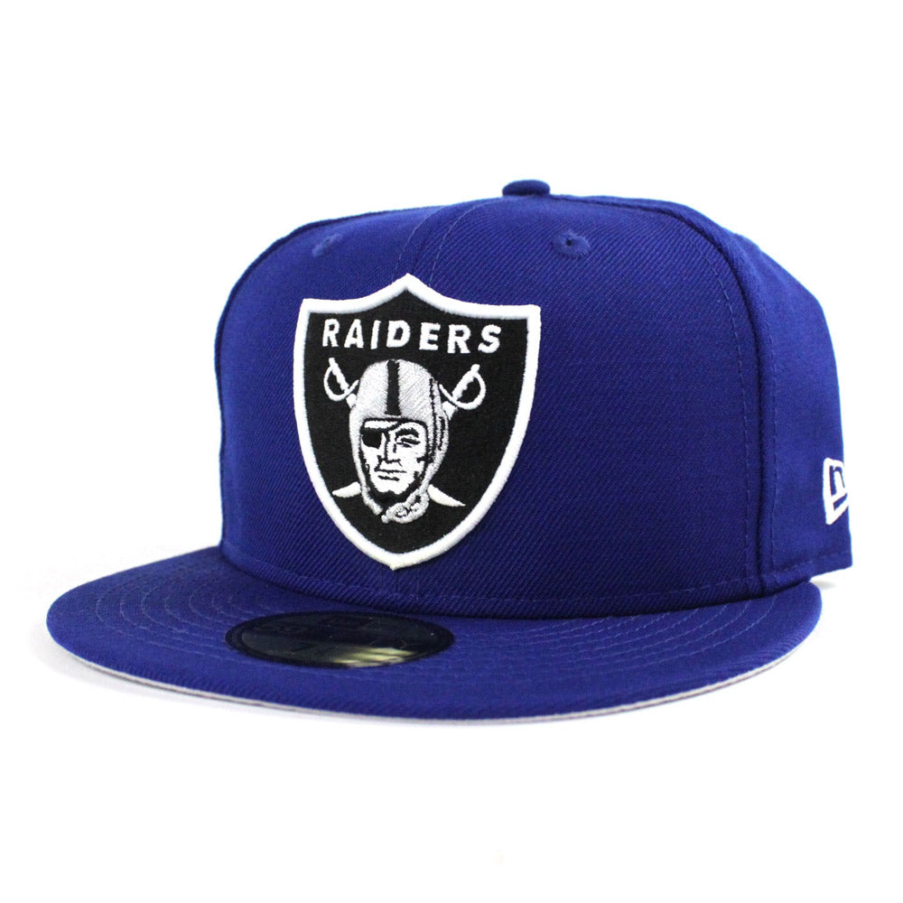 Oakland Raiders MIAMI VICE Beetroot-Blue Fitted Hat by New Era 