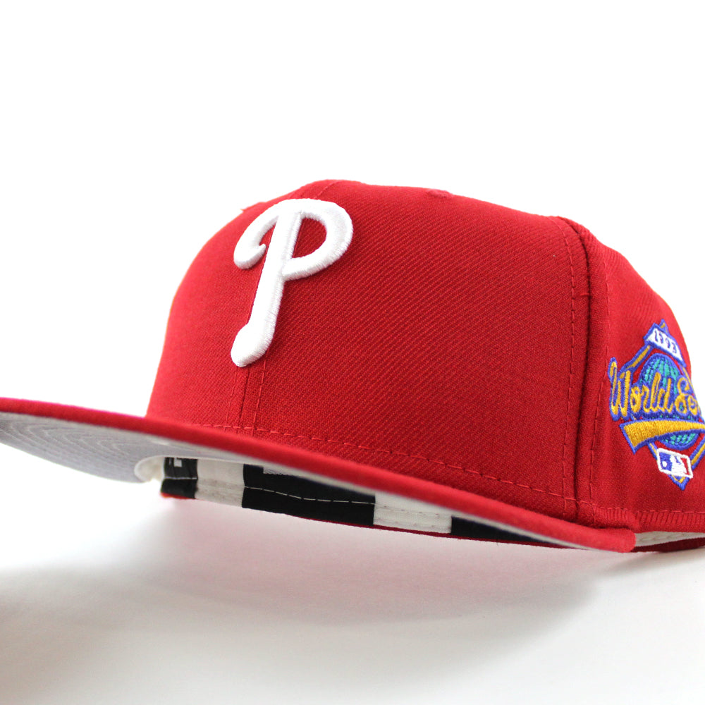 fitted phillies world series hat