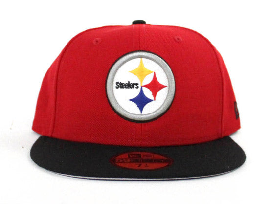 Steelers flat brim hats cheap