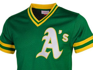 oakland a's retro jersey