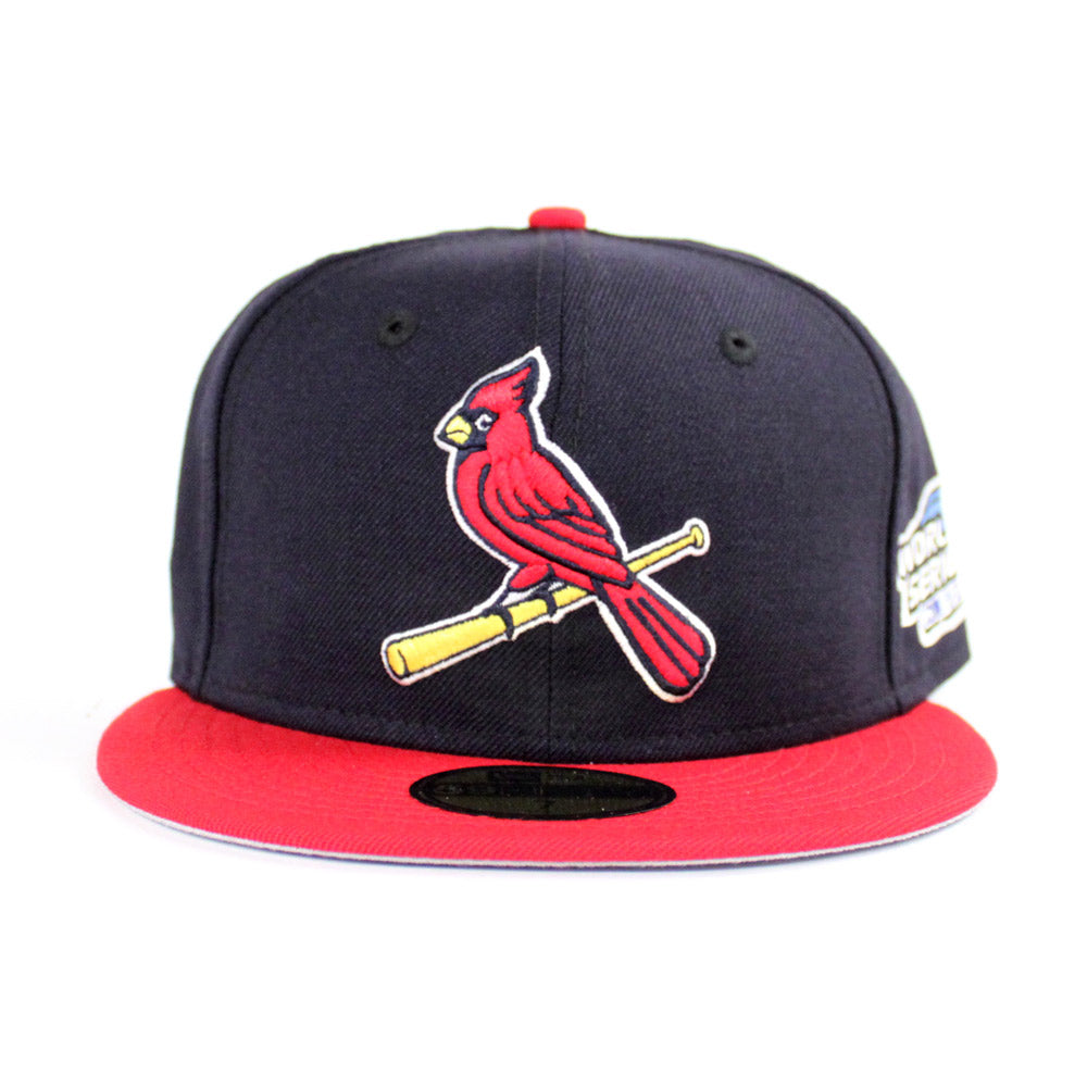 St. Louis Cardinals 1942 World Series New Era 59FIFTY Fitted Hat (59FIFTY Day - Team Color Green Under BRIM) 7 1/4