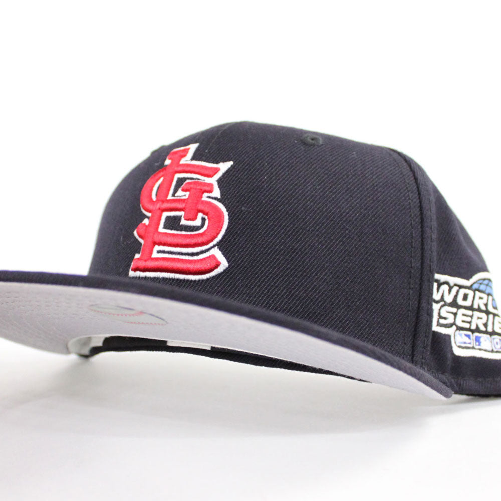7 1/4 st. louis cardinals grey 1940 all star game red bottom fitted hat