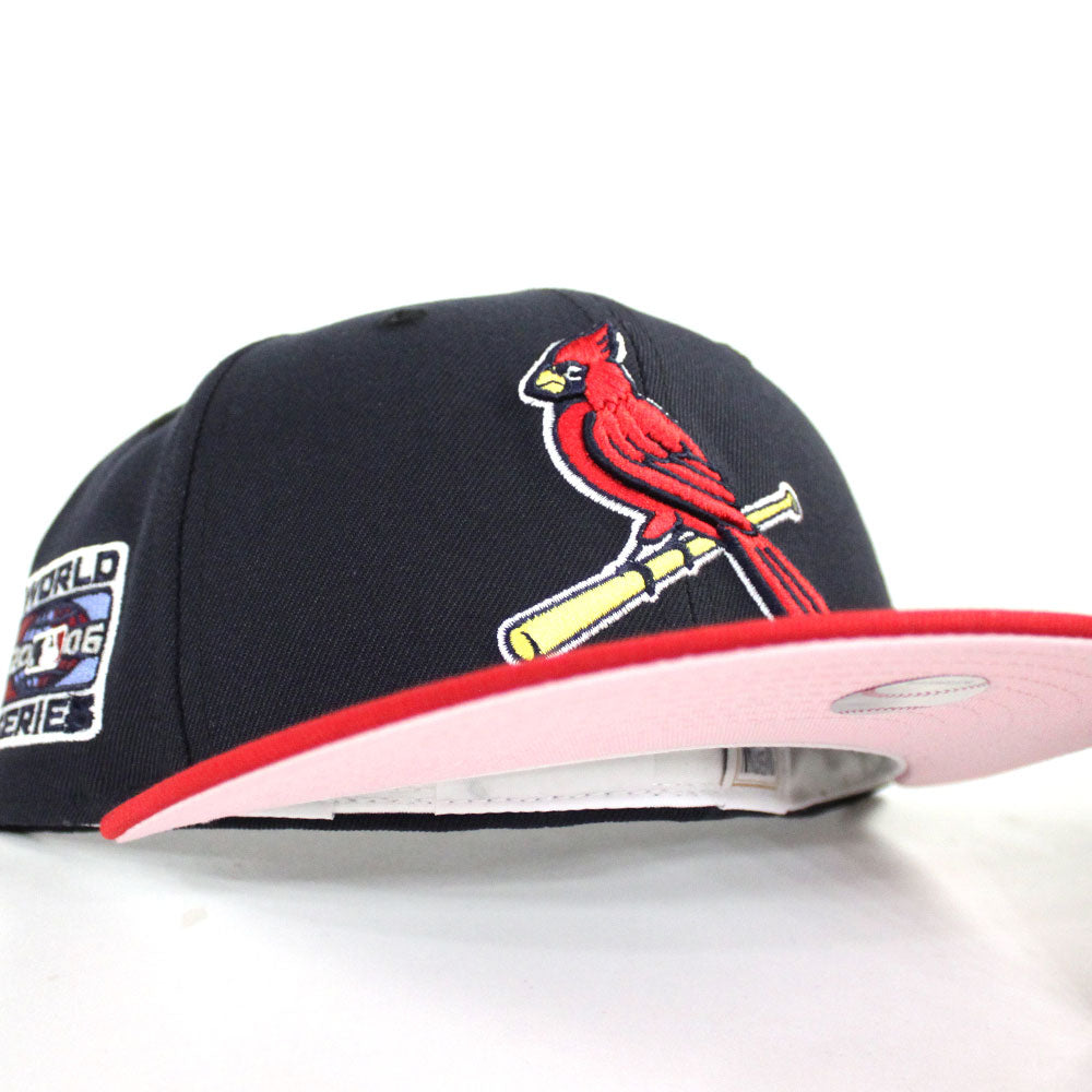 St. Louis Cardinals New Era Custom Red Pinwheel Side Patch 59FIFTY Fitted Hat, 7 7/8 / Red