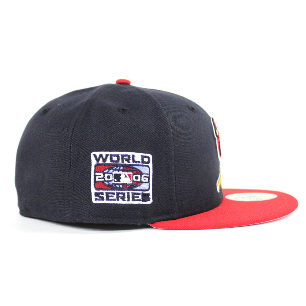 Shop New Era 59Fifty St. Louis Cardinals 2006 World Series Wool Hat  11783648 red