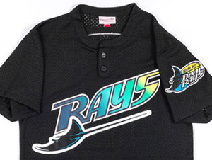TAMPA BAY DEVIL RAYS Authentic Mitchell & Ness 1998 Wade Boggs # 12 Co –  ECAPCITY