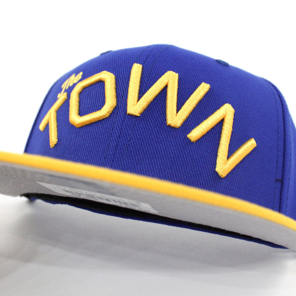 Golden State Warriors New Era 59FIFTY Vintage Logo Fitted Cap Hat