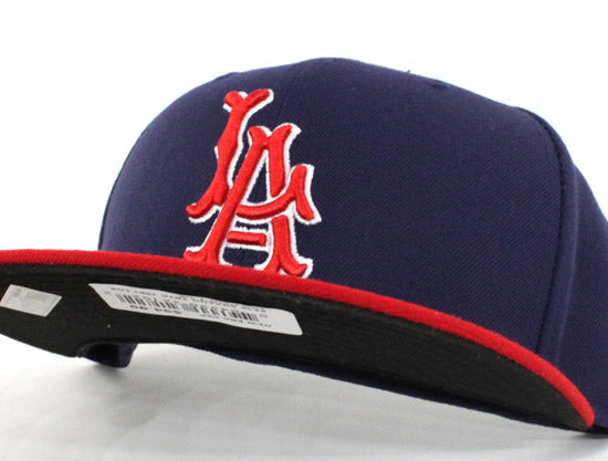 Throwback Los Angeles Angels On-Field 59Fifty New Era Fitted Hat (Halo)