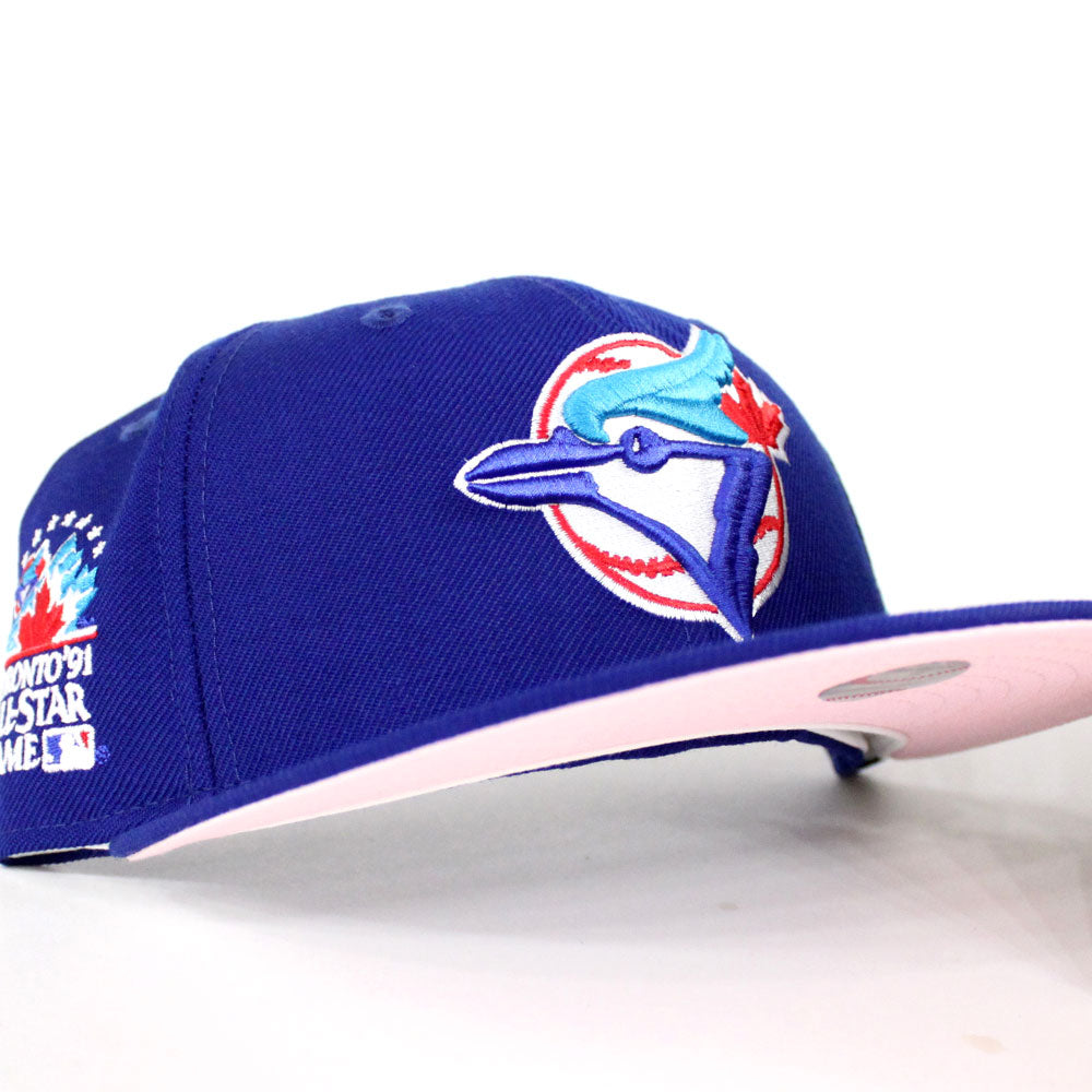 Men's MLB Toronto Blue Jays New Era Walnut/Pink 1991 All-Star Game Patch -  59FIFTY Fitted Hat - Sports Closet
