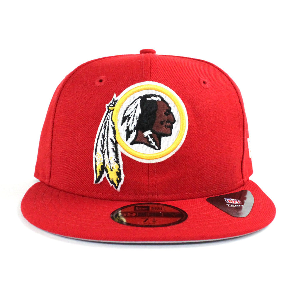 Washington Redskins New Era 59Fifty Fitted Hat Nationals Color Gray U ECAPCITY